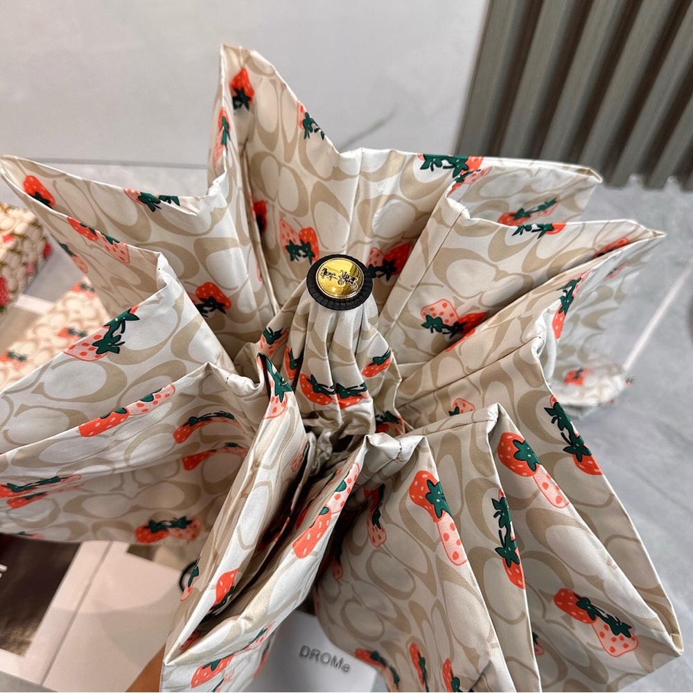 Coach fully automatic folding umbrella - Picture 4 of 7